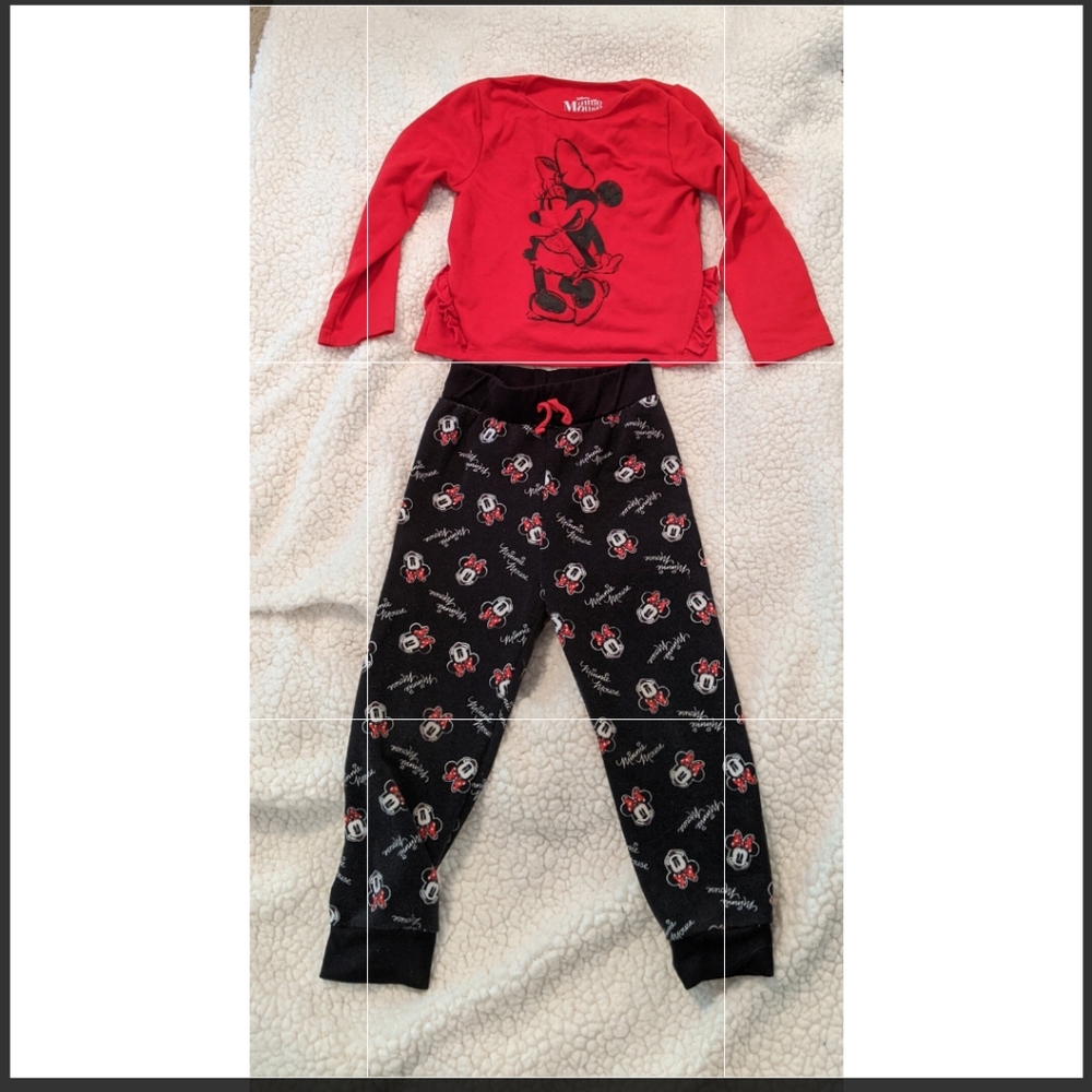 4T Disney Minnie Mouse toddler girl outfit